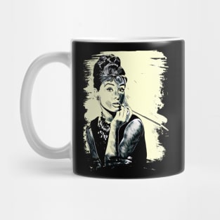 Audrey Hepburn artwork Mug